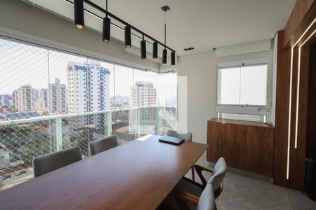 Sacada de apartamento à venda com 3 quartos, 118m² em Chácara Santo Antônio (zona Leste), São Paulo
