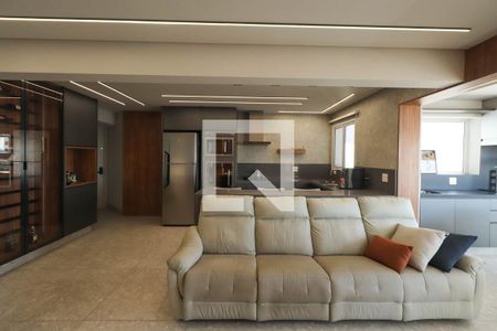 Sala de apartamento à venda com 3 quartos, 118m² em Chácara Santo Antônio (zona Leste), São Paulo