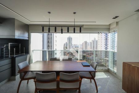 Sacada de apartamento à venda com 3 quartos, 118m² em Chácara Santo Antônio (zona Leste), São Paulo