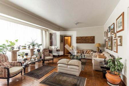 Sala de apartamento à venda com 3 quartos, 187m² em Higienópolis, São Paulo