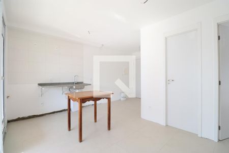 Sala/Cozinha de apartamento à venda com 2 quartos, 54m² em Barra Funda, São Paulo