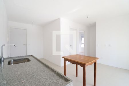 Sala/Cozinha de apartamento à venda com 2 quartos, 54m² em Barra Funda, São Paulo