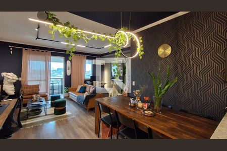 Sala de apartamento à venda com 3 quartos, 85m² em Rudge Ramos, São Bernardo do Campo