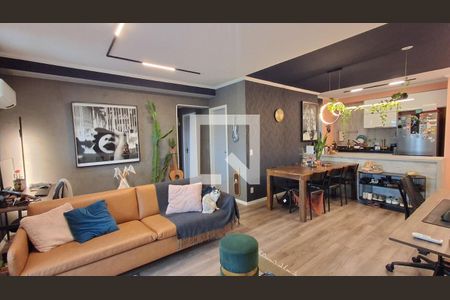 Sala de apartamento à venda com 3 quartos, 85m² em Rudge Ramos, São Bernardo do Campo