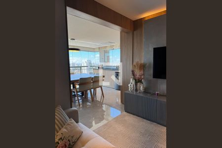 Sala de apartamento à venda com 2 quartos, 85m² em Vila Bertioga, São Paulo