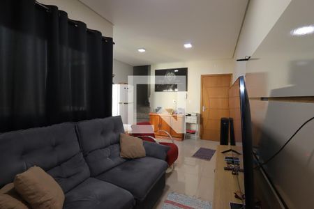 Sala de apartamento à venda com 2 quartos, 100m² em Vila Sao Pedro, Santo André
