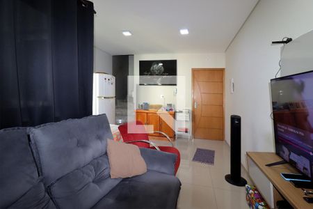 Sala de apartamento à venda com 2 quartos, 100m² em Vila Sao Pedro, Santo André