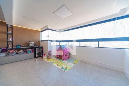 Varanda da Sala de apartamento à venda com 3 quartos, 125m² em Vila Santa Teresa, Santo André