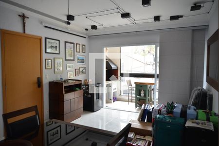 Sala de apartamento para alugar com 2 quartos, 90m² em Jardim Bela Vista, Santo André