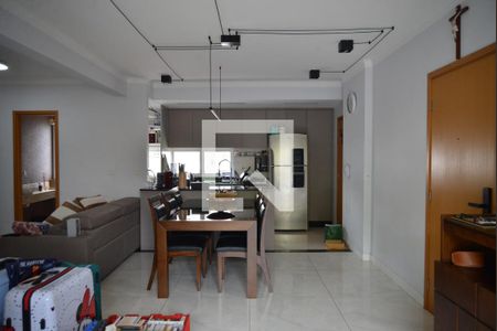 Sala de apartamento para alugar com 2 quartos, 90m² em Jardim Bela Vista, Santo André