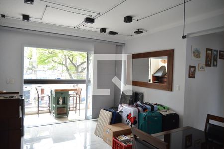 Sala de apartamento para alugar com 2 quartos, 90m² em Jardim Bela Vista, Santo André
