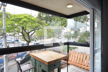 Varanda gourmet de apartamento para alugar com 2 quartos, 90m² em Jardim Bela Vista, Santo André