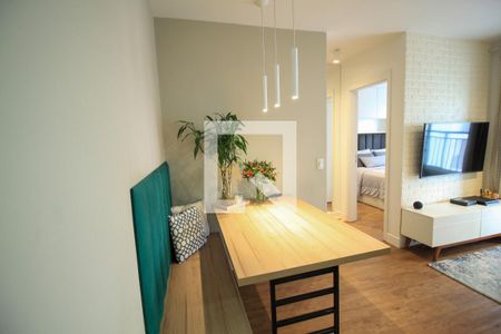 Sala  de apartamento à venda com 1 quarto, 42m² em Brás, São Paulo
