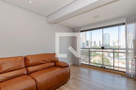 Sala de apartamento à venda com 2 quartos, 110m² em Cidade Monções, São Paulo