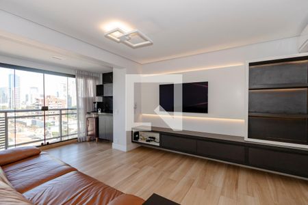 Sala de apartamento à venda com 2 quartos, 110m² em Cidade Monções, São Paulo