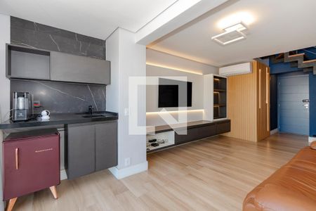 Sala de apartamento à venda com 2 quartos, 110m² em Cidade Monções, São Paulo