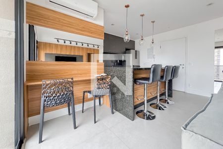 Sala de apartamento à venda com 1 quarto, 72m² em Vila Mariana, São Paulo