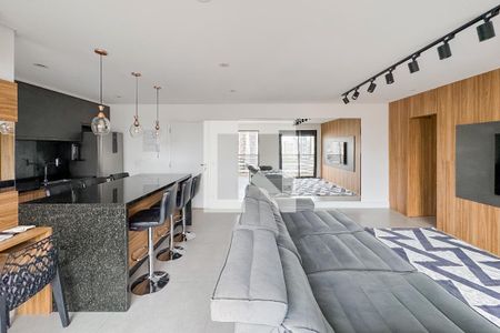 Sala de apartamento à venda com 1 quarto, 72m² em Vila Mariana, São Paulo