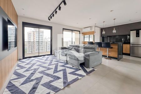 Sala de apartamento à venda com 1 quarto, 72m² em Vila Mariana, São Paulo