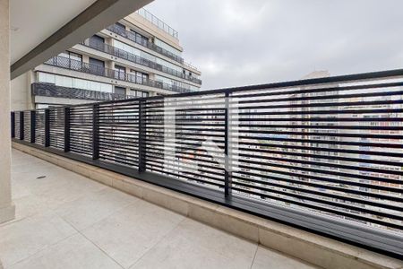 Varanda da Sala de apartamento à venda com 1 quarto, 72m² em Vila Mariana, São Paulo