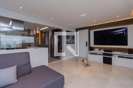 Sala de apartamento à venda com 3 quartos, 124m² em Aclimação, São Paulo