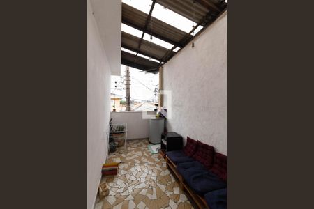 Varanda da Sala de casa à venda com 2 quartos, 130m² em Jardim Maria Estela, São Paulo