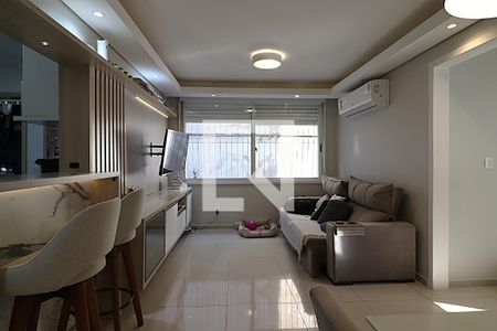 Sala de apartamento à venda com 2 quartos, 69m² em Passo D’areia, Porto Alegre