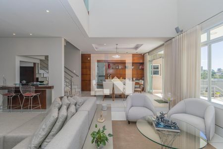 Sala de casa à venda com 4 quartos, 450m² em São Bento, Belo Horizonte