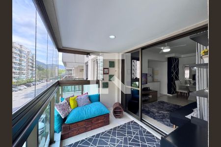 Varanda de apartamento para alugar com 2 quartos, 67m² em Recreio dos Bandeirantes, Rio de Janeiro