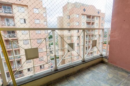 Varanda da Sala de apartamento para alugar com 2 quartos, 57m² em Chácara Califórnia, São Paulo