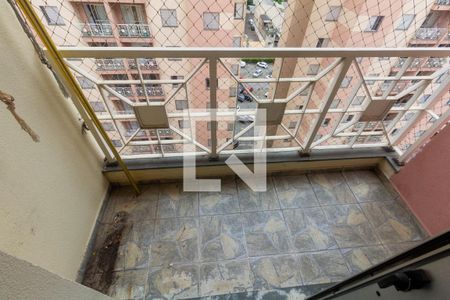 Varanda da Sala de apartamento para alugar com 2 quartos, 57m² em Chácara Califórnia, São Paulo
