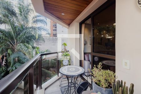 Varanda da Sala de apartamento para alugar com 1 quarto, 36m² em Jardim Paulista, São Paulo