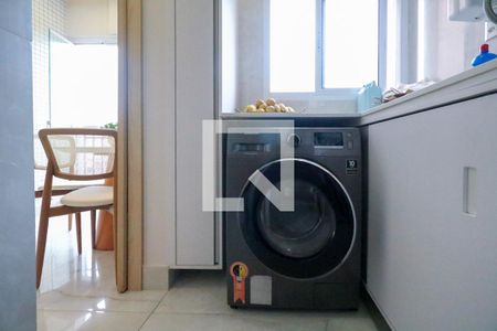 Área de Serviço de apartamento à venda com 2 quartos, 67m² em Santo Antônio, São Caetano do Sul