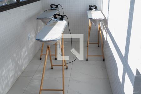 Área comum de kitnet/studio para alugar com 1 quarto, 21m² em Jardim Armação, Salvador