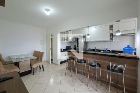 Sala de apartamento para alugar com 2 quartos, 72m² em Aviação, Praia Grande