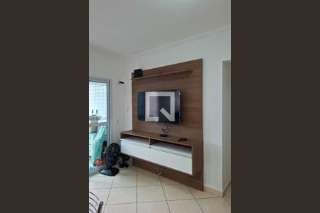 Sala de apartamento para alugar com 2 quartos, 72m² em Aviação, Praia Grande