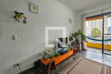 Sala de apartamento para alugar com 2 quartos, 113m² em Jardim Belmar, Guarujá