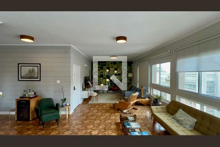 Sala de apartamento para alugar com 4 quartos, 264m² em Paraíso, São Paulo