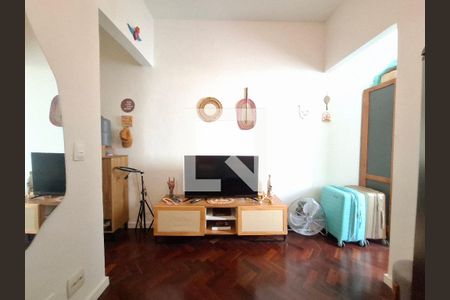 Sala de apartamento à venda com 1 quarto, 28m² em Lapa, Rio de Janeiro