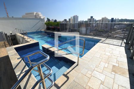 Área comum - Piscina de apartamento para alugar com 1 quarto, 40m² em Cambuí, Campinas