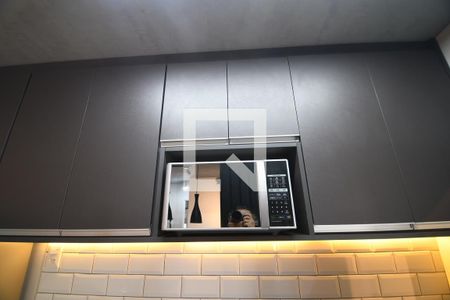 Cozinha de apartamento para alugar com 1 quarto, 40m² em Cambuí, Campinas