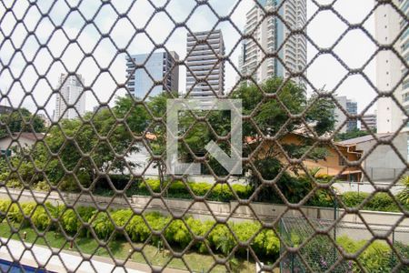 Vista da Sala de Estar e Jantar de apartamento para alugar com 1 quarto, 60m² em Pinheiros, São Paulo