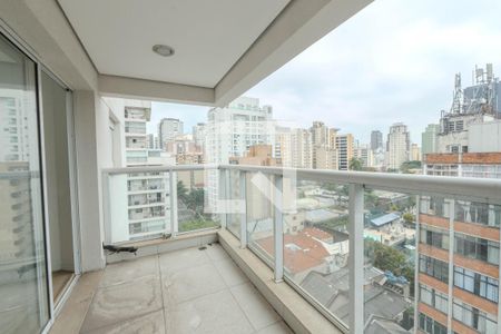 Varanda de apartamento à venda com 1 quarto, 34m² em Consolação, São Paulo