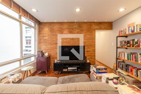 Sala de apartamento à venda com 2 quartos, 82m² em Jardim Paulista, São Paulo