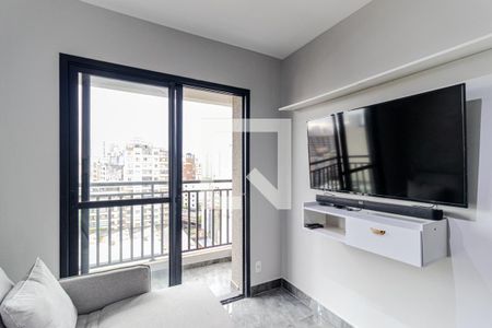 Sala de apartamento para alugar com 1 quarto, 29m² em Campos Elíseos, São Paulo