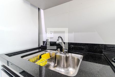 Sala/Cozinha de apartamento à venda com 1 quarto, 29m² em Campos Elíseos, São Paulo