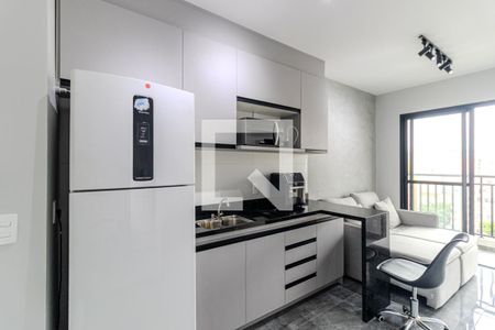 Sala/Cozinha de apartamento à venda com 1 quarto, 29m² em Campos Elíseos, São Paulo