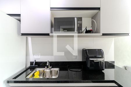 Sala/Cozinha de apartamento à venda com 1 quarto, 29m² em Campos Elíseos, São Paulo