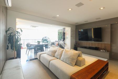 Sala de apartamento à venda com 3 quartos, 123m² em Parque São Jorge, São Paulo