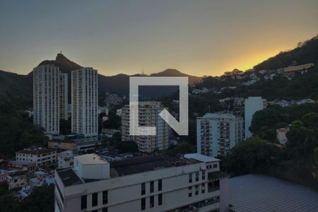 Vista do Quarto de apartamento à venda com 1 quarto, 30m² em Laranjeiras, Rio de Janeiro